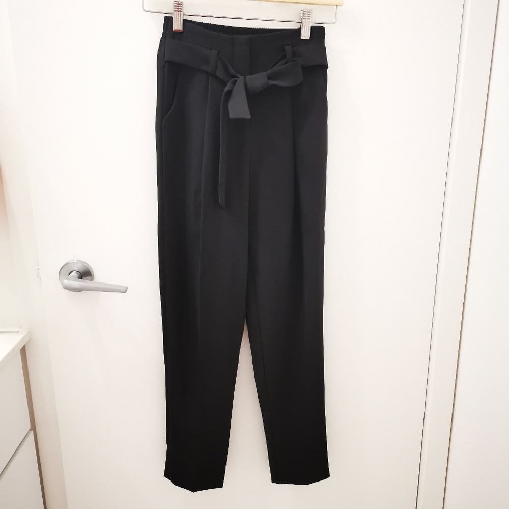 NWT Ever New Melbourne Black Dress/Formal Tapered Pants